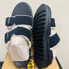 Dr. Martens Myles Faux Fur Platform Sandal