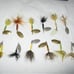 12 Asst Rooster Tail Fr Water SPINNERS Sz 1/8 oz Trout Pan Fish w/Plano Box 1B