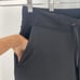 Athleta wide leg long pockets draw string waist athleisure casual workout black