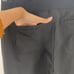 Athleta wide leg long pockets draw string waist athleisure casual workout black