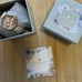 Olivia Burton GlassHouse Watch with 30mm Silver Floral Face With Bee Figurine