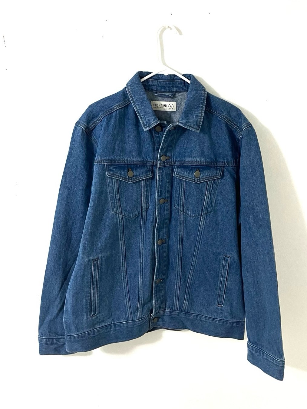 Line Of Trade Montana Trucker Denim Jacket, Size: XL