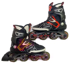 K2 Roller Blades EXO M Tech In-line Skates Men's Size 8 Black Red