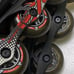 K2 Roller Blades EXO M Tech In-line Skates Men's Size 8 Black Red