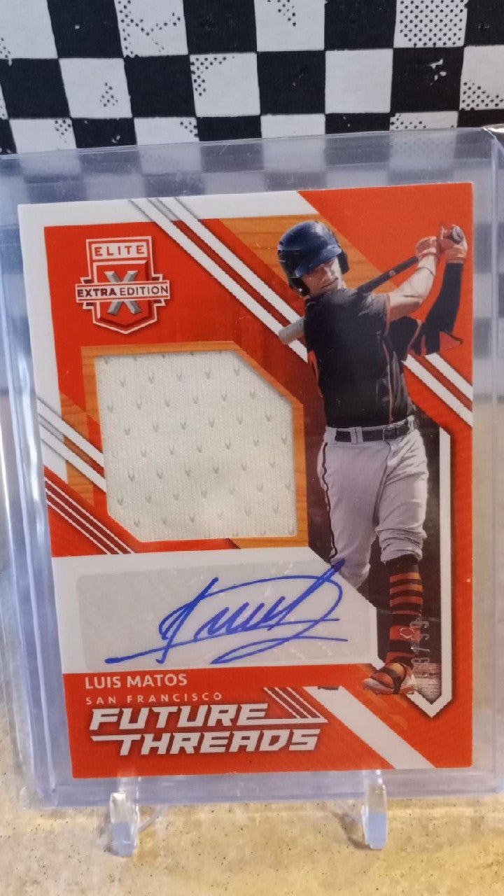 Luis Matos 2021 Panini future threads /99
