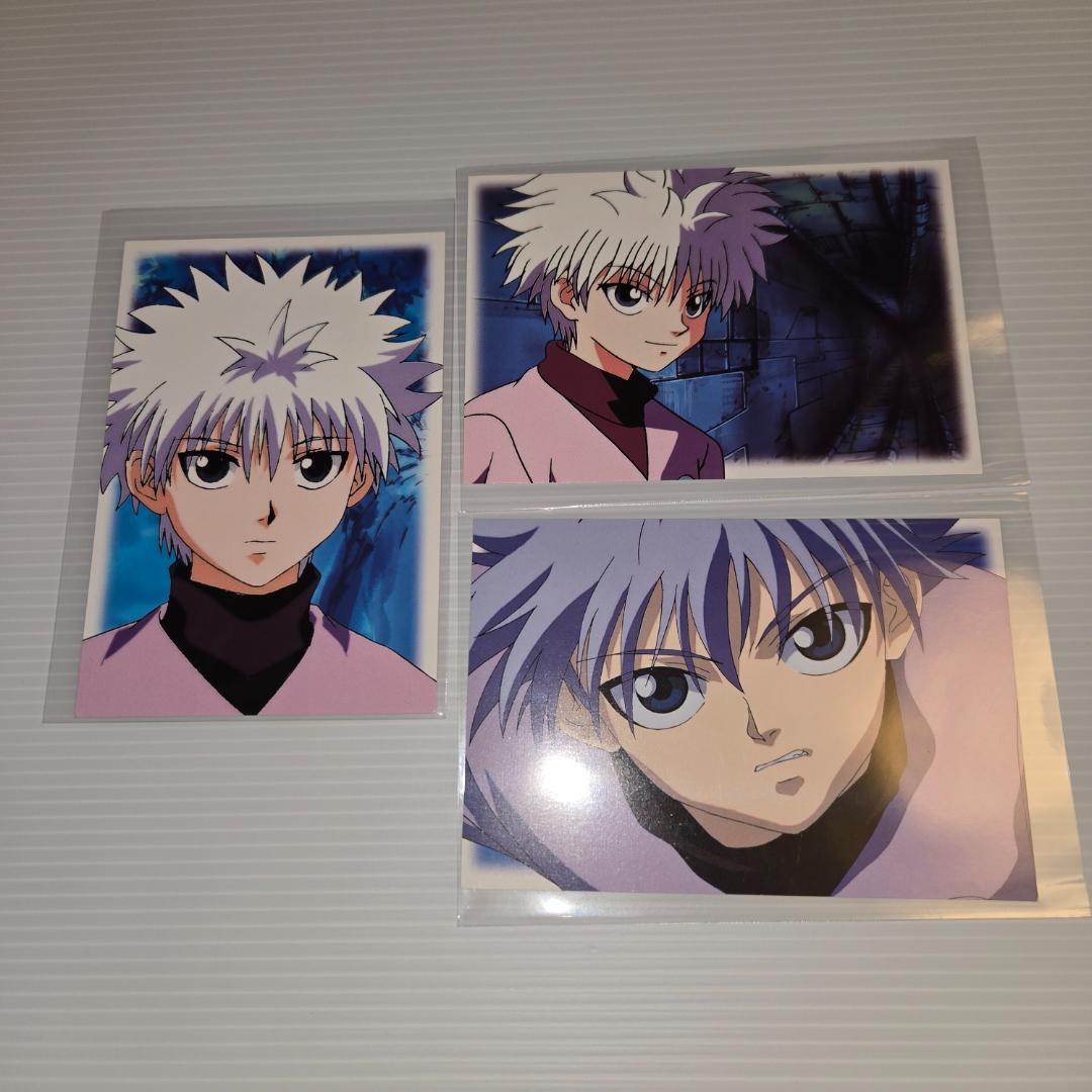 【3-Piece Set】Killua HUNTER×HUNTER Bromide Old Anime Goods
