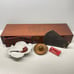 Vintage Kings Club Cigar Box with Accessories Ashtray, Filter, Pouches