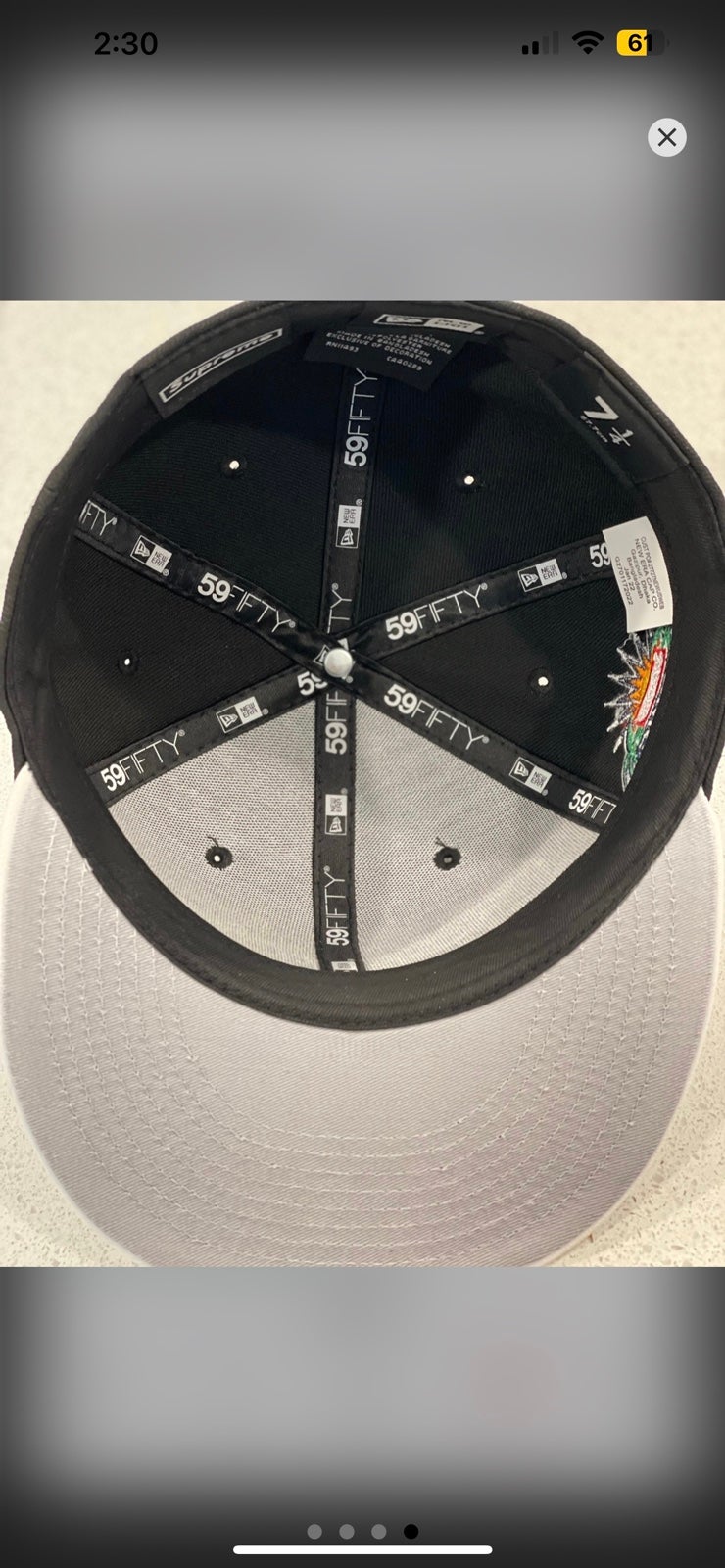 Buy Supreme 2-Tone Box Logo New Era 'Black' - SS22H47 BLACK