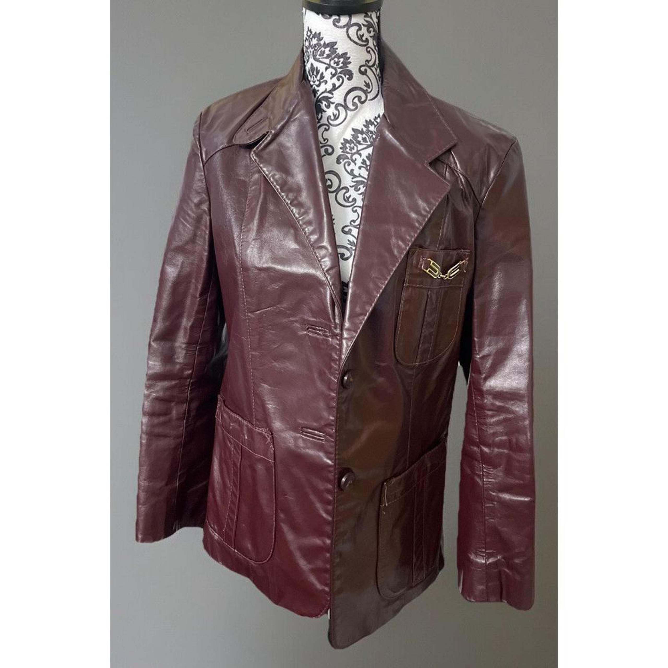 G-III New York Leather Jacket Pit To Pit 20" Women's Medium