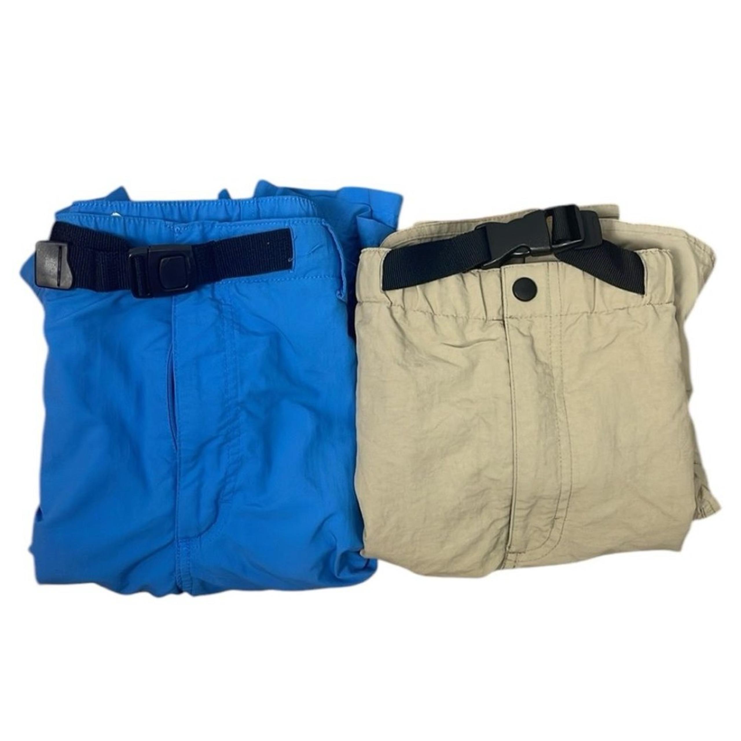 Lands End Land or Water belt hiking shorts UV cargo gorpcore outdoor quick dry