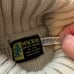 Vintage Macrae Deer Chunky Knit Tan Turtleneck Sweater Cabincore Cozy Rare Large