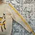 Vintage Macrae Deer Chunky Knit Tan Turtleneck Sweater Cabincore Cozy Rare Large