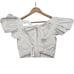 Making the Cut Ruffle Blouse Womens Size XXS White Crop Top Wrap V-Neck Bralette