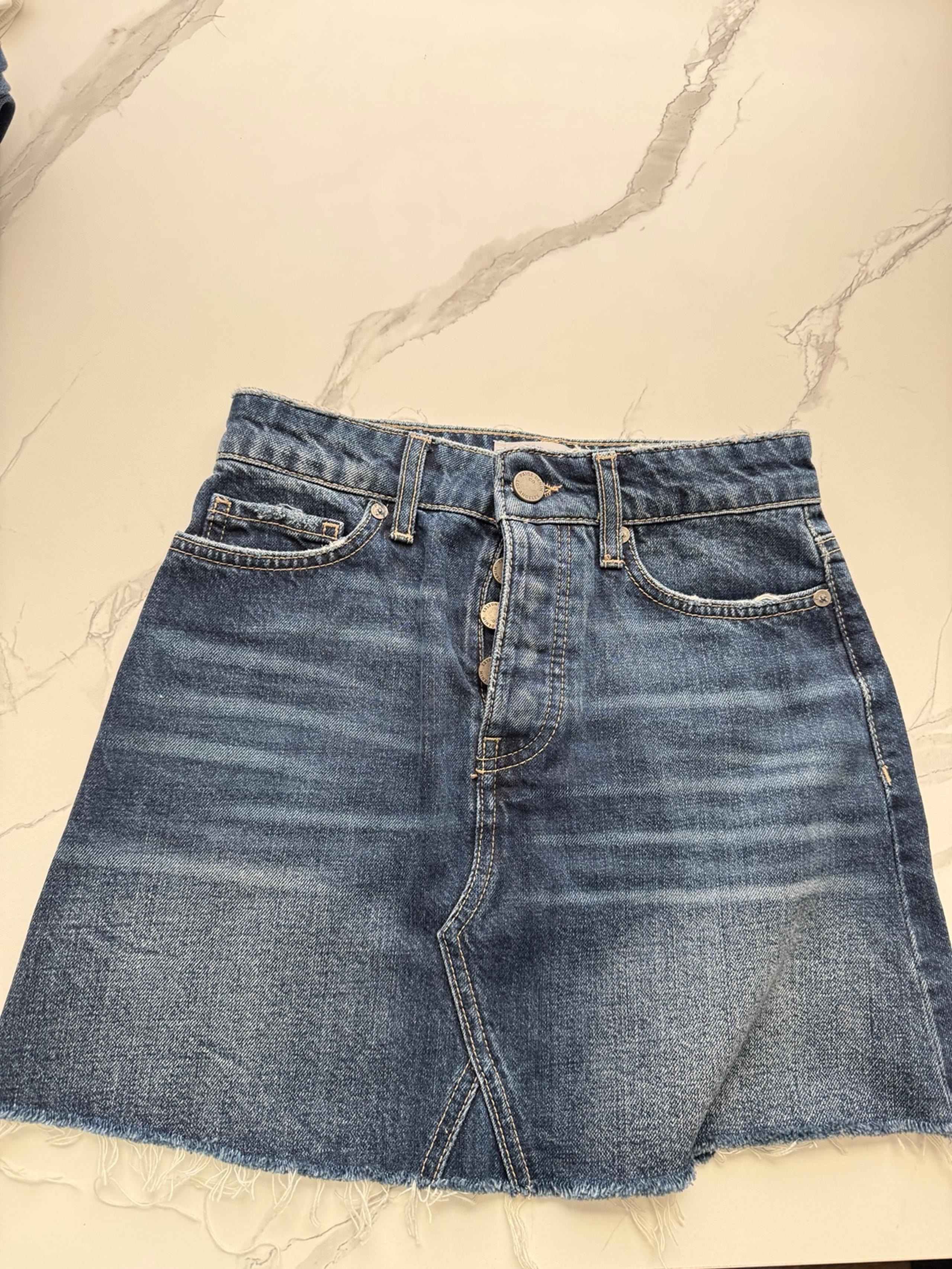 Paige Denim Mini Skirt