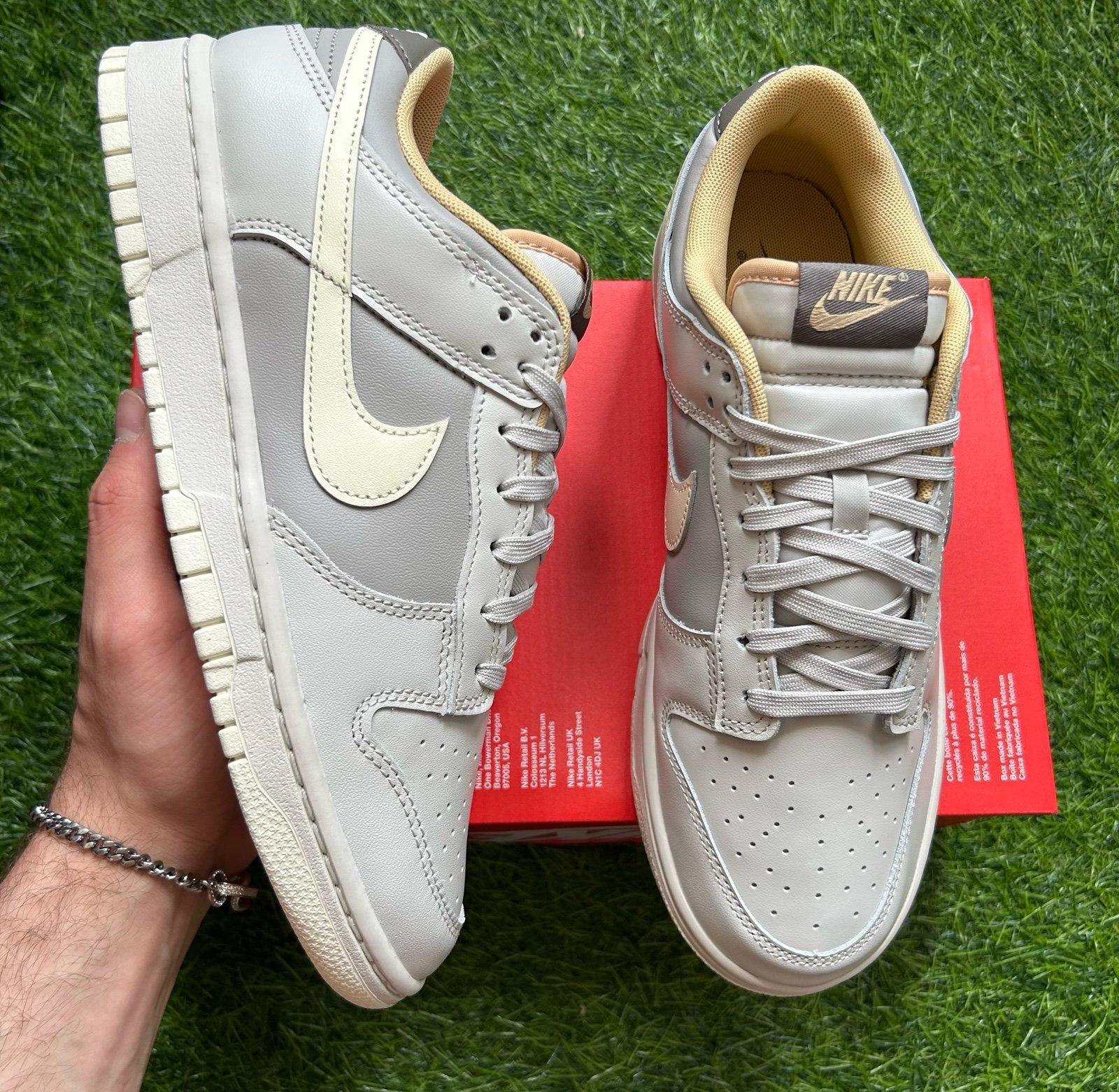 NEW Nike Dunk Low Light Bone Men’s Size 8.5