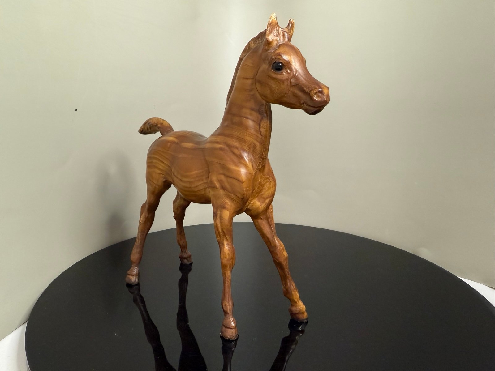 Breyer Woodgrain Proud Arabian Foal Limited or test run 1959