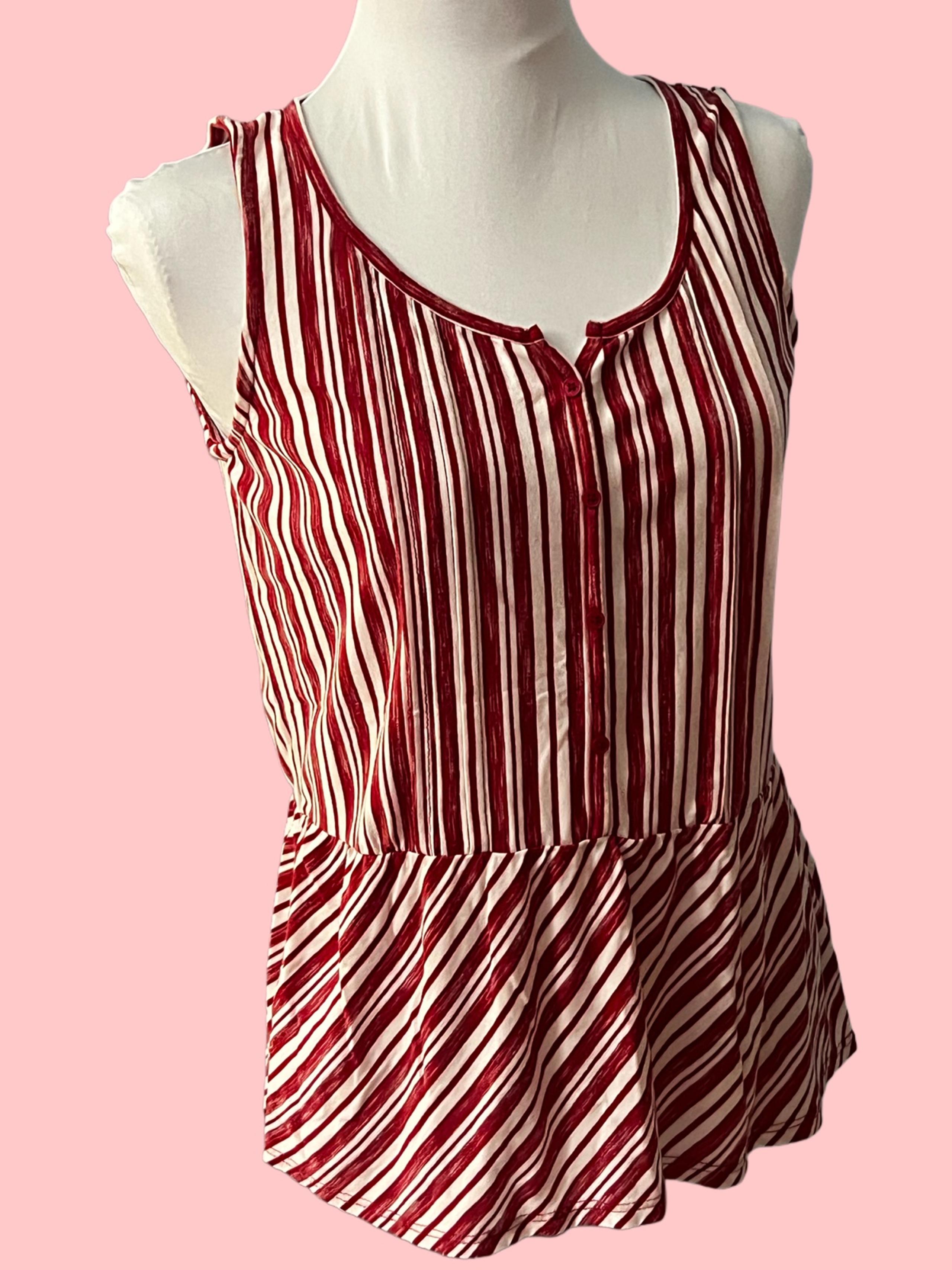 Striped sleeveless blouse Women’s S