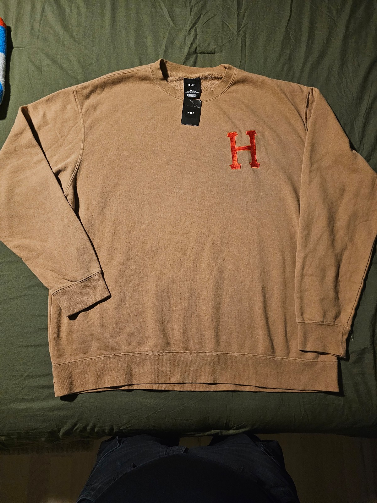 HUF SF Classic H crewneck *sold out on website* NWT