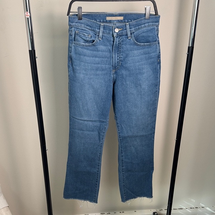 Joe's The Callie Glimpse High Rise Crop Boot Cut Denim Jeans Size 28