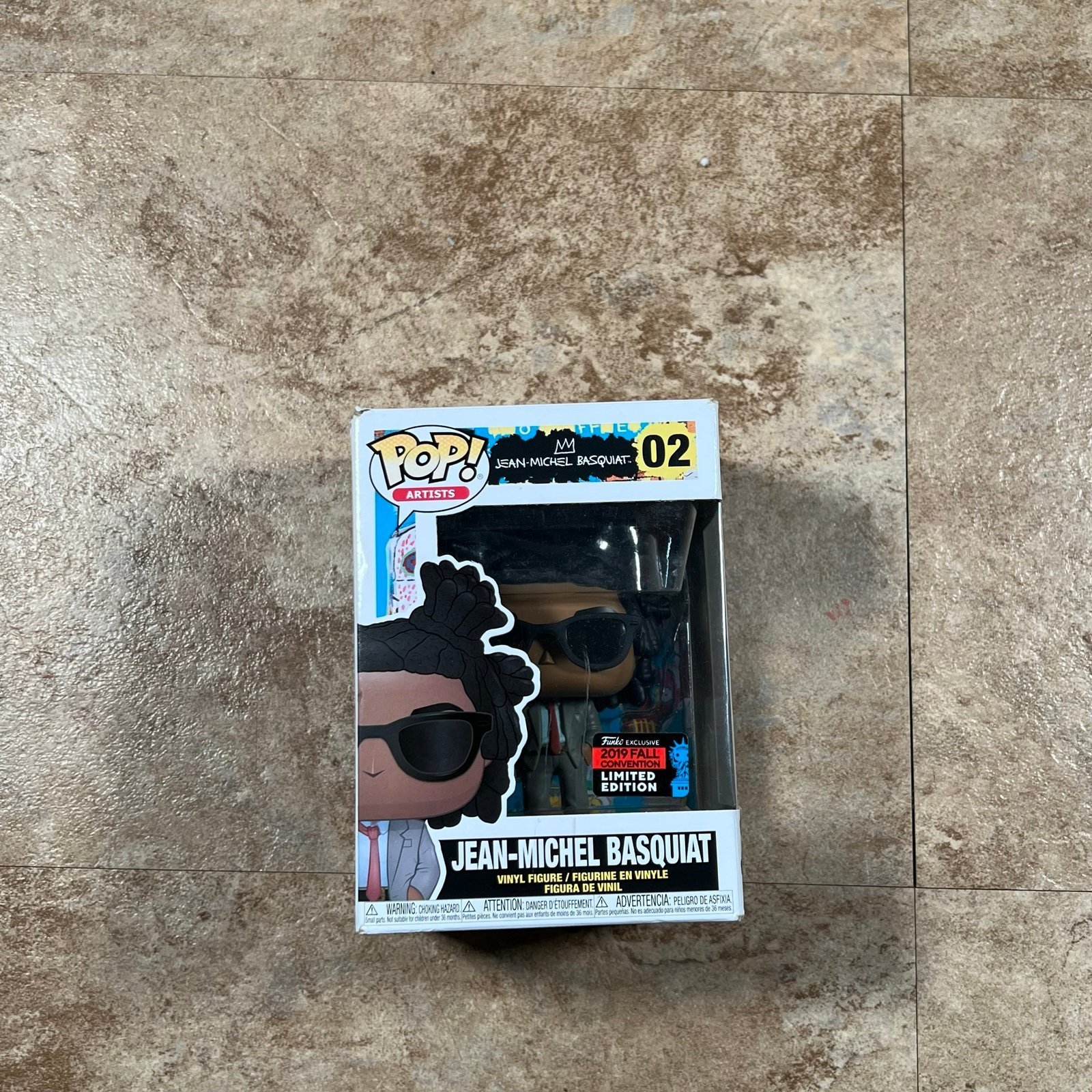 Funko Pop! Artists #02 Jean-Michel Basquiat 2019 Fall Convention Exclusive