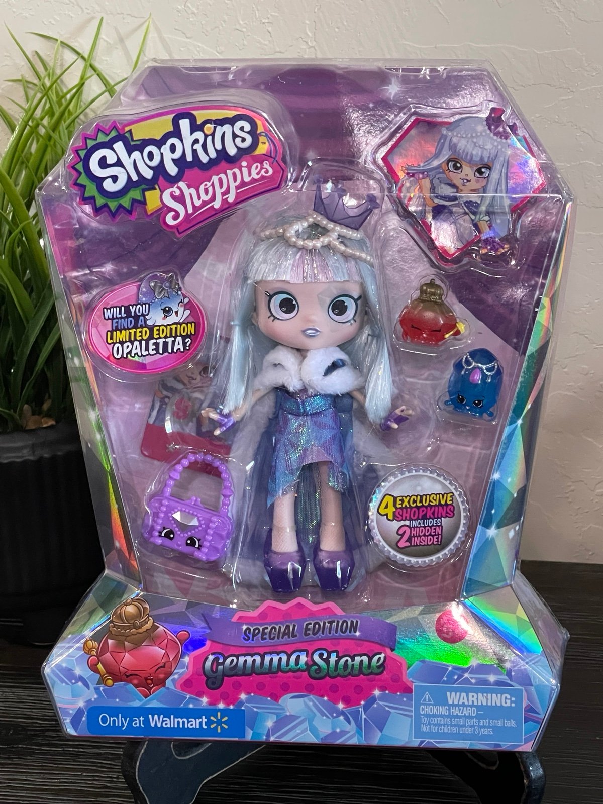 SHOPKINS Shoppies GEMMA STONE Doll 4 Exclusive SPECIAL LIMITED EDITION Sealed