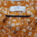 Women's Natalie Martin Yellow Gold Floral Renata Silk Top Size XS