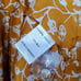 Women's Natalie Martin Yellow Gold Floral Renata Silk Top Size XS