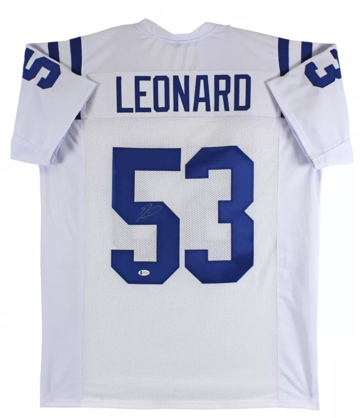 Darius Leonard Signed Jersey (Beckett) Indianapolis Colts