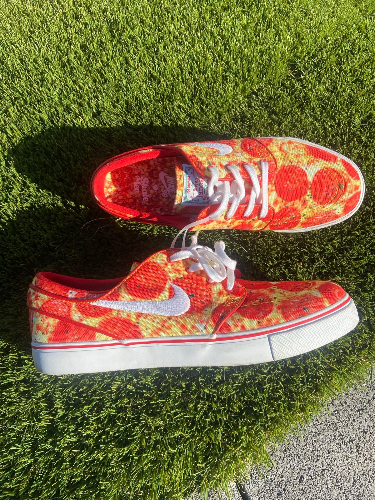 Nike SB Stefan Janoski Pizza Sneakers Men’s Size 8 845711-619 Skate