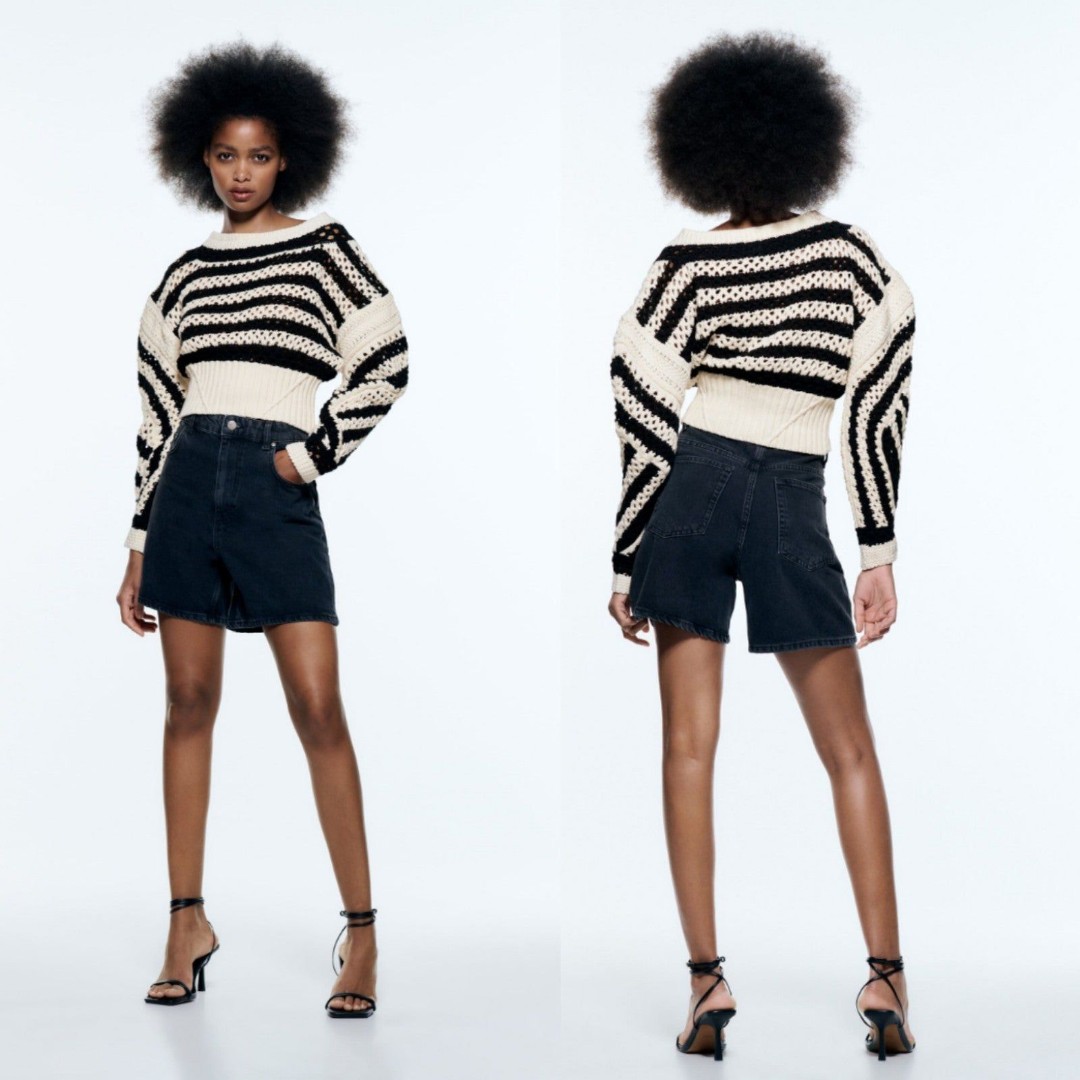 Zara Striped Sweater Limited Edition- Blogger Favorite