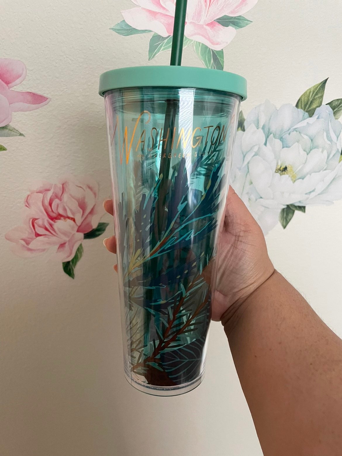 Starbucks Cold Cup Venti Tumbler - Washington State Been There Series