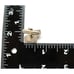 Kallani Vintage Peridot Cufflinks Set w Neck Tie Clip Silver Tone Formal IOB