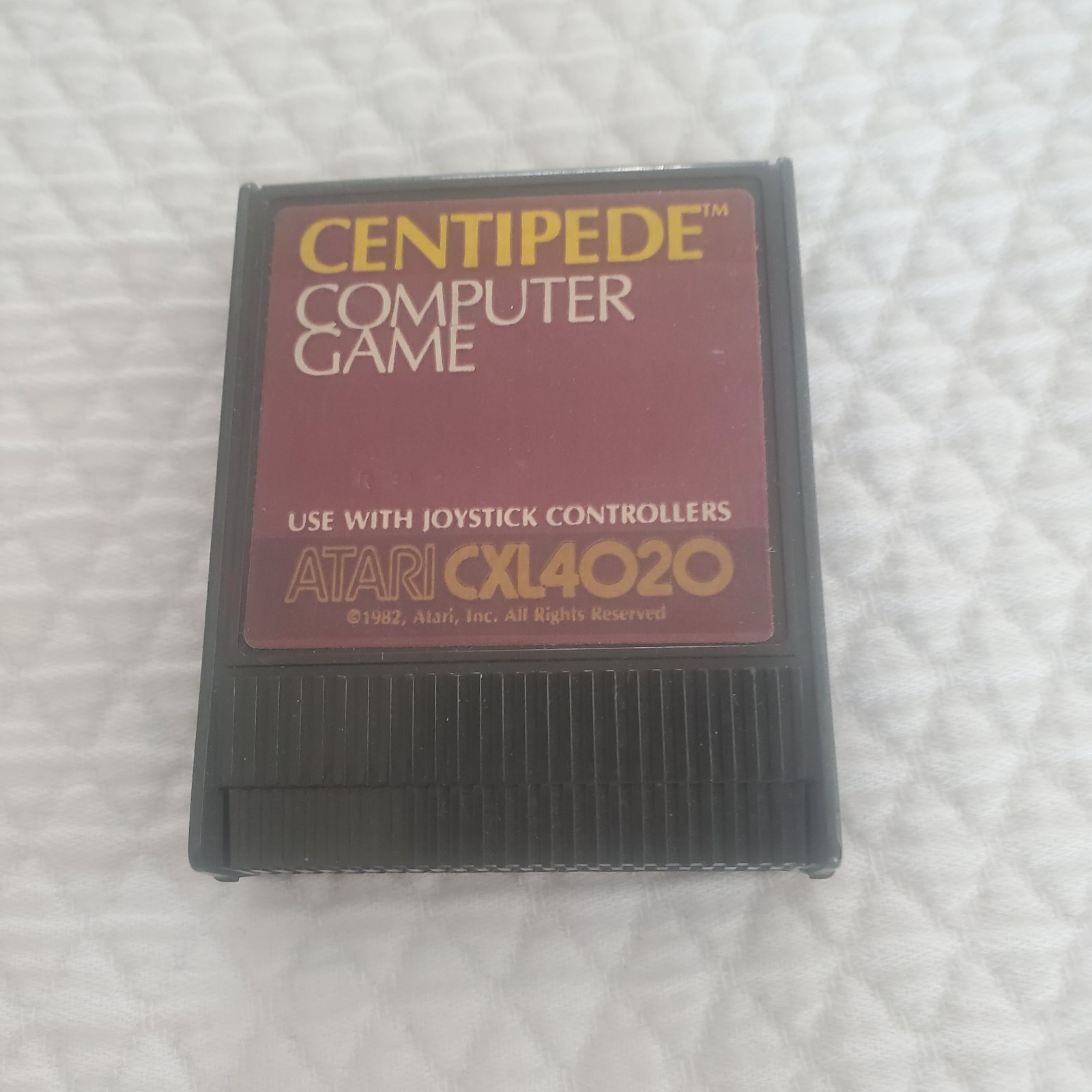 Atari Home Computer 400/800 Cartridge Only "CENTIPEDE" CXL4020