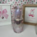 Viral Pink Ribbon Bows with Rhinestones Iridescent Glass Water Carafe