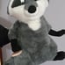 meeko plush puppet large 23 inch