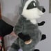 meeko plush puppet large 23 inch