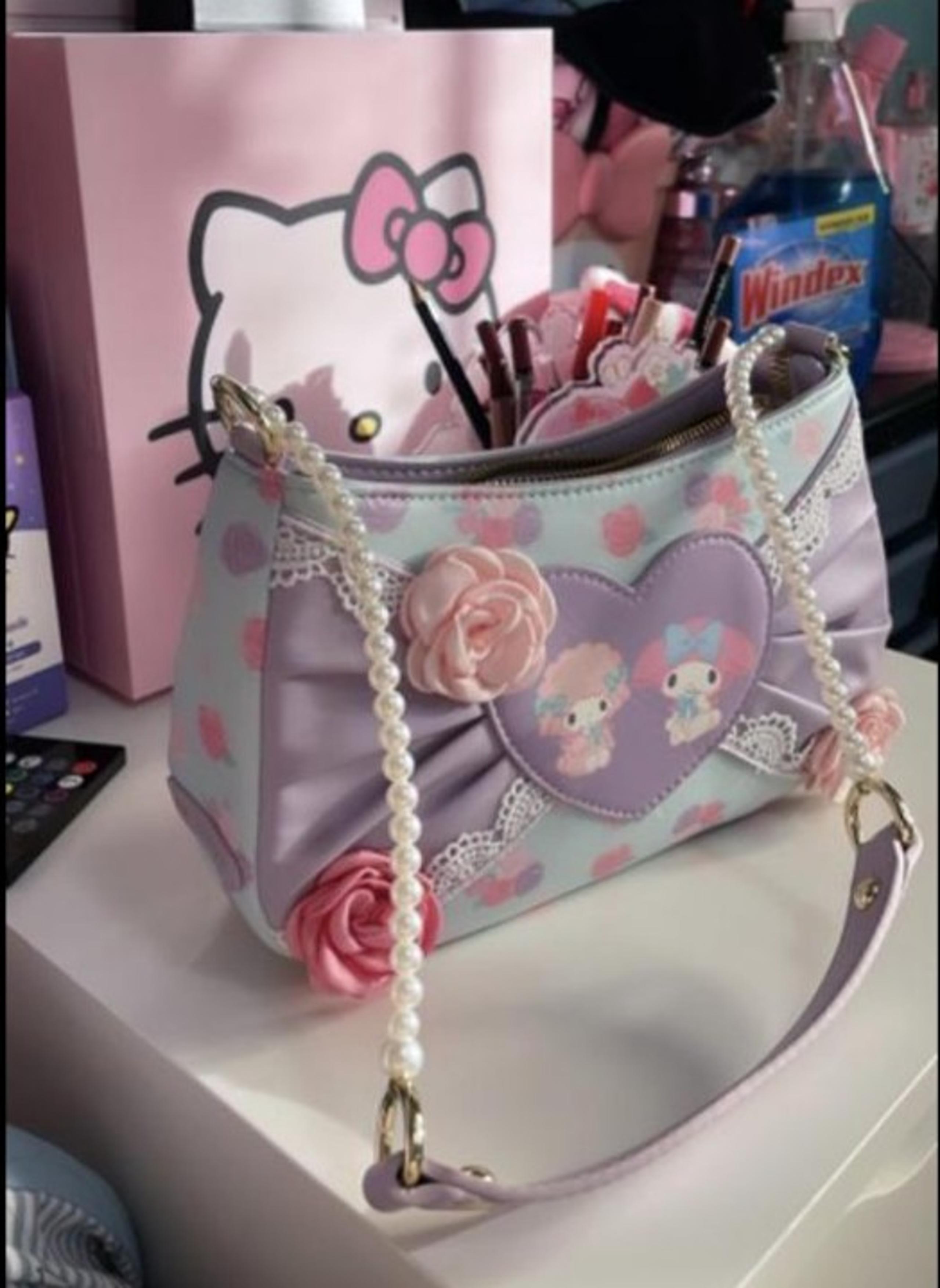 SOLD OUT My Melody & My Sweet Piano Pearl Pastel Shoulder Bag NEW in packaging