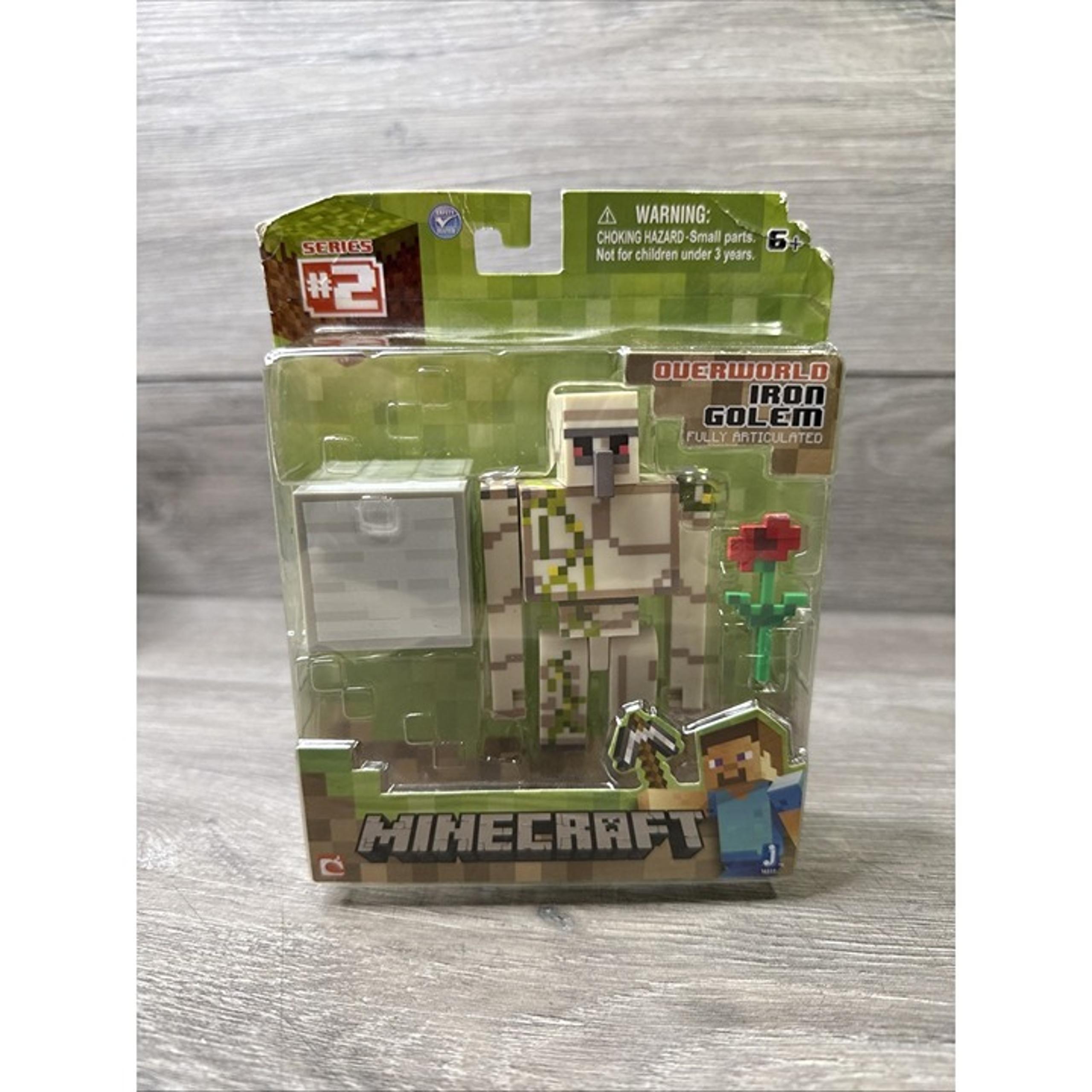 Minecraft Overlord Iron Golem Series 2 2014 Mojang Sealed Collectible