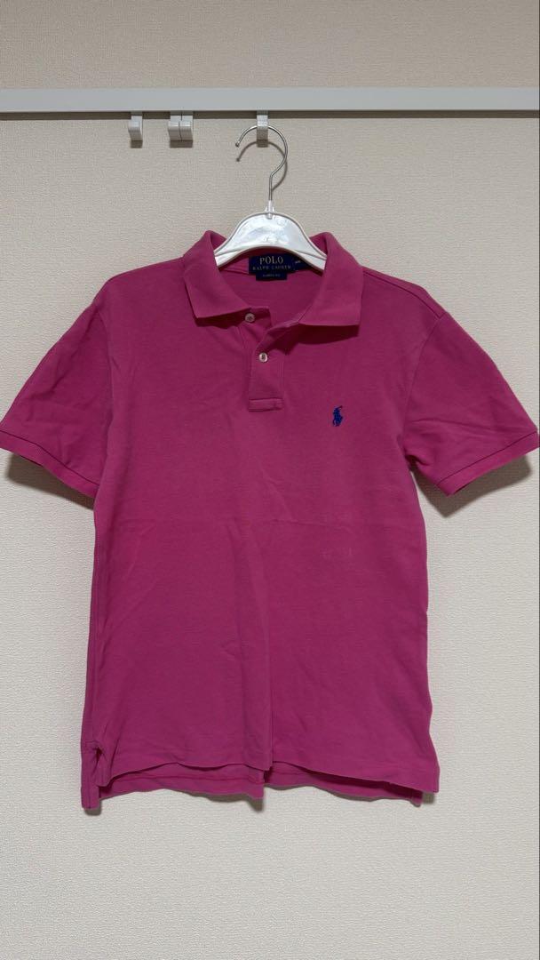 POLO RALPH LAUREN Short Sleeve Polo Shirt Pink