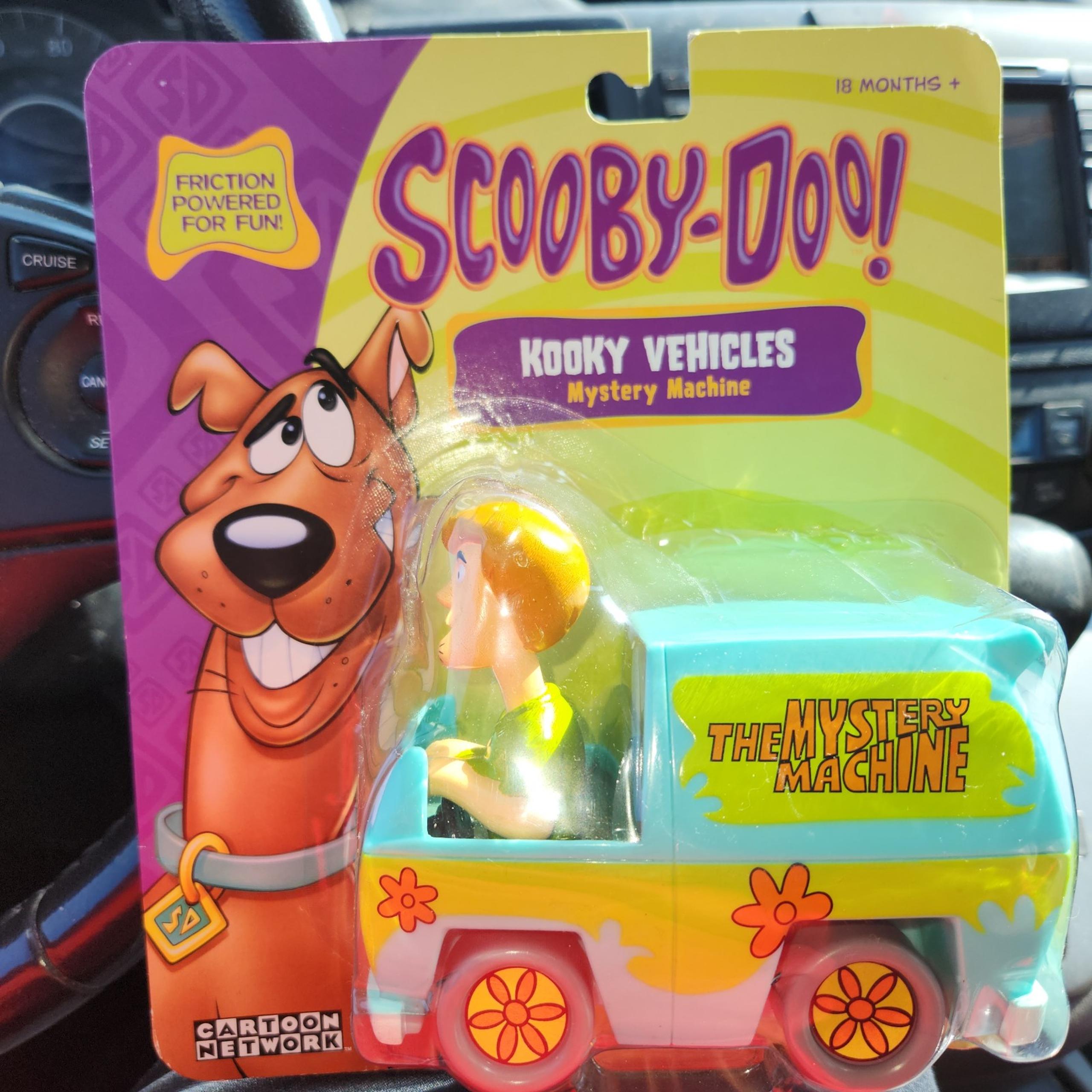 Scooby Doo Kooky Vehicle Friction Powered Mystery Machine Cartoon Network Shaggy