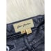 Rem Garson black leather straight pants sz 8