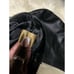 Rem Garson black leather straight pants sz 8