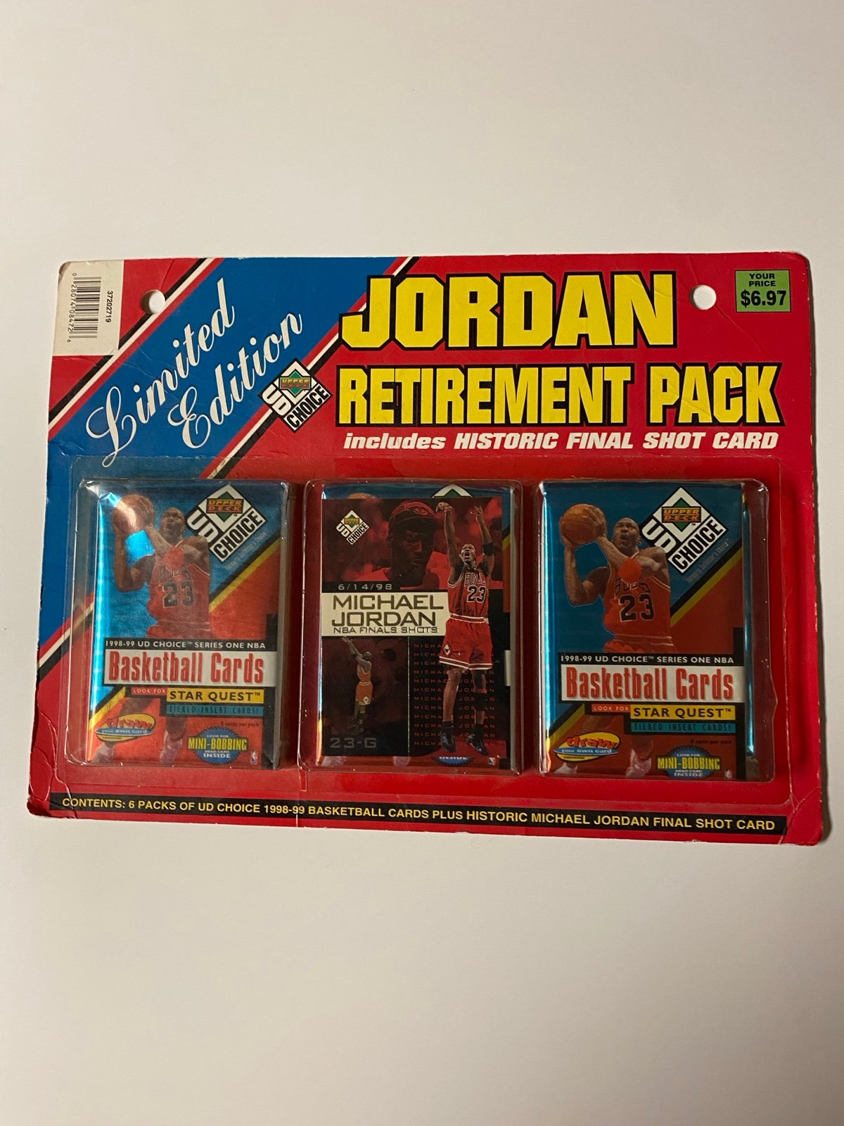 RARE! Limited Edition Michael Jordan Retirement Pack