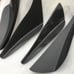DRY CARBON CANARDS 08+ MITSUBISHI EVOX