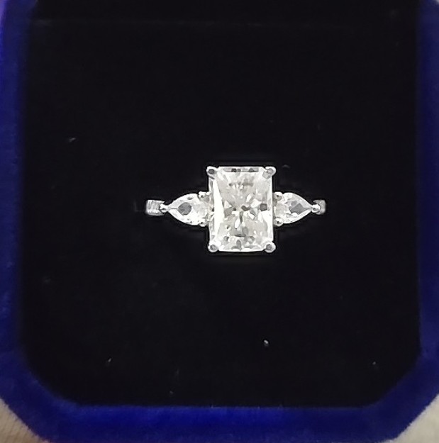 Moissanite Ring