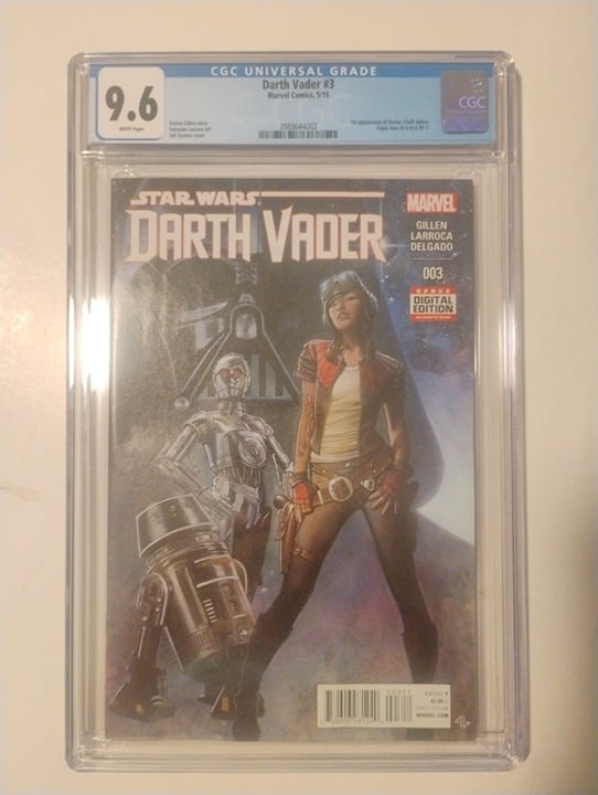 Darth Vader #3 CGC 9.6 2015