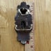 Vintage El Arturo Crumrine Western Cowgirl Bronze Floral Oval Belt Buckle 4.5 W