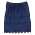 Gretchen Scott Skirt Womens S Blue NWOT Pin Pleats & Eyelet Trim Fully Lined