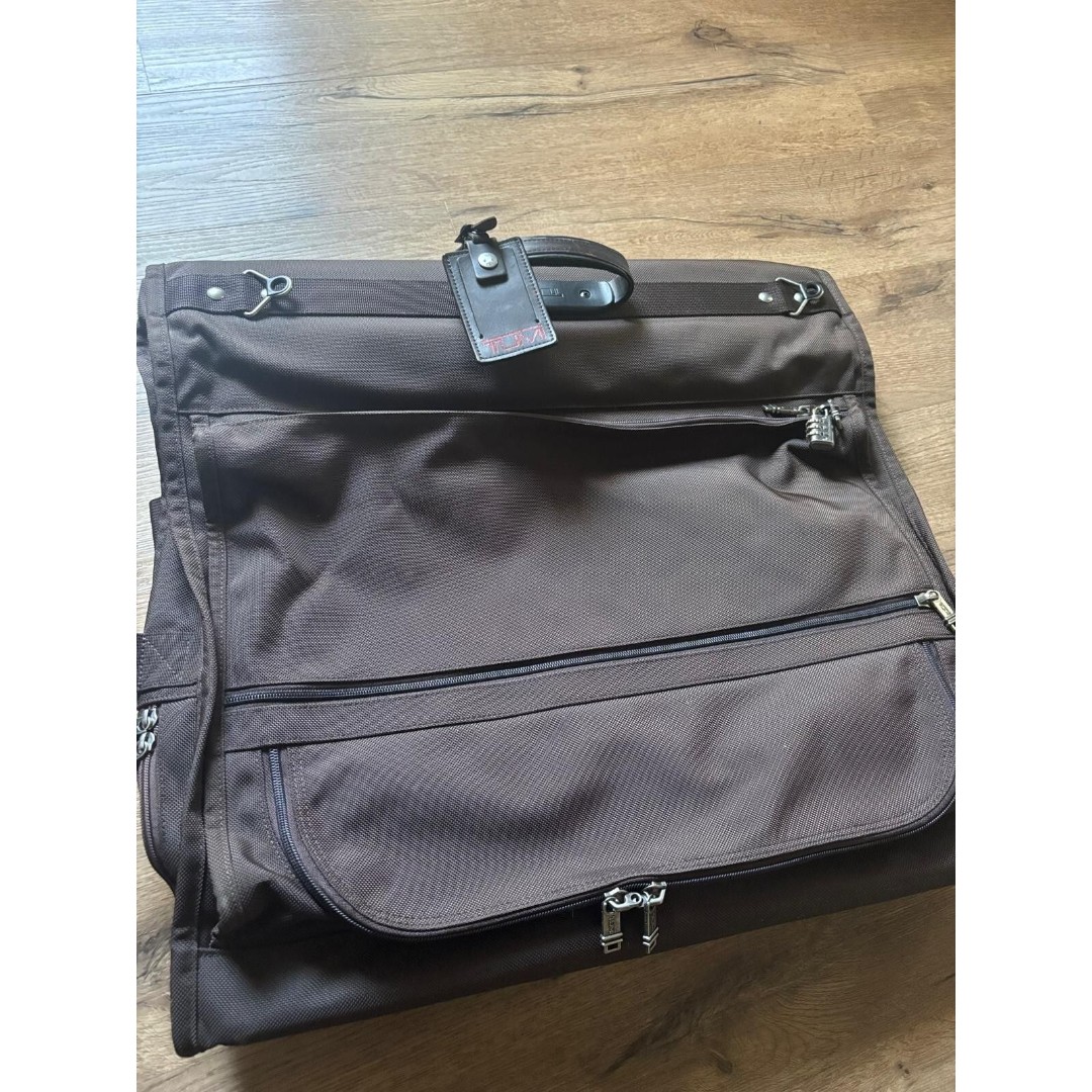 TUMI Alpha Bi Fold Garment Bag Travel Brown