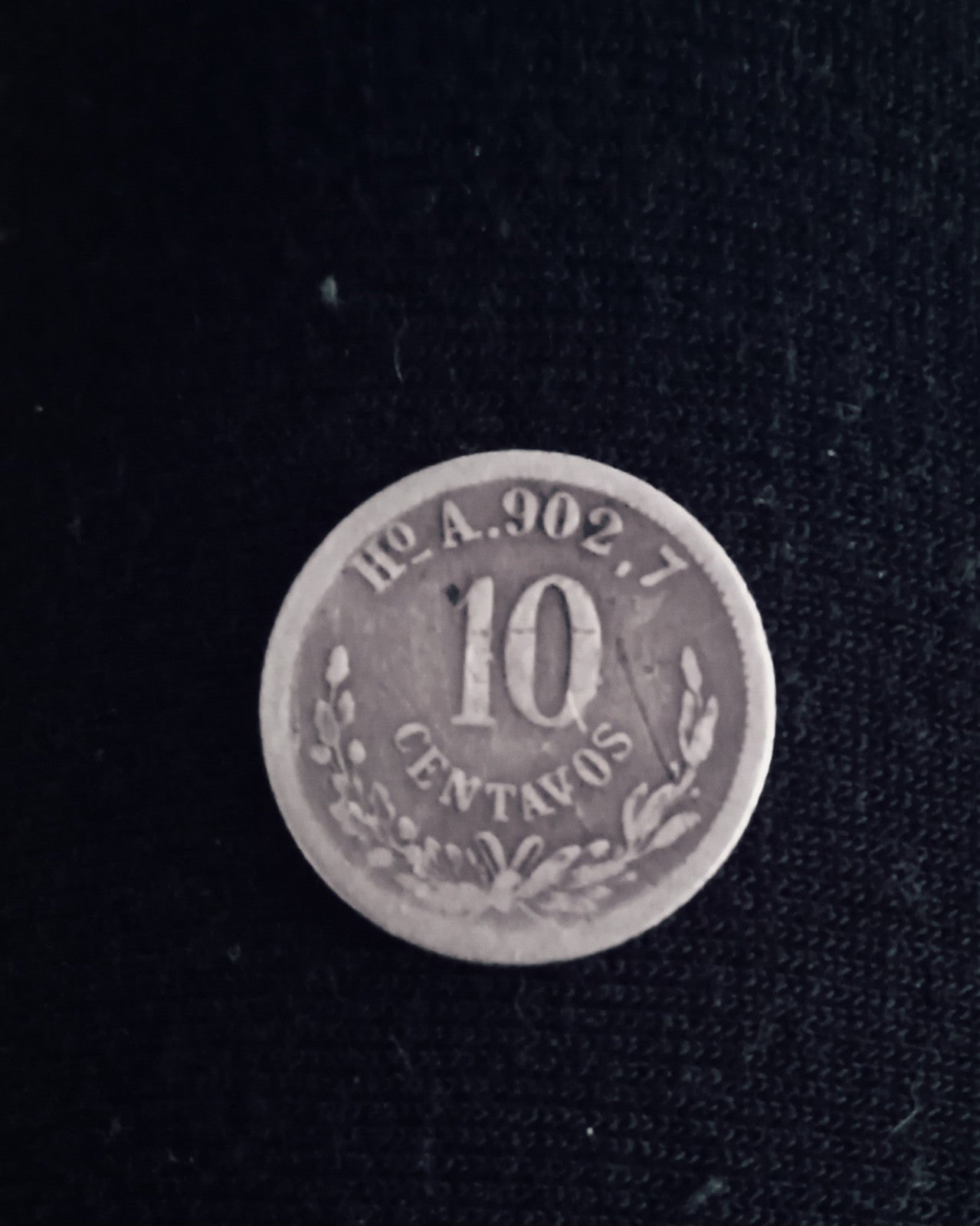 1880 HoA 10 CENTAVOS MEXICO
